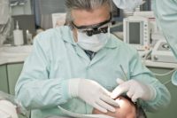 a dentist